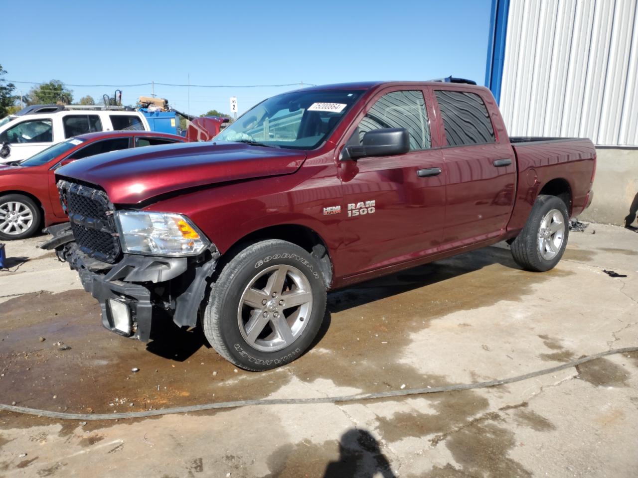 2018 RAM 1500 VIN 1C6RR7KT3JS326594
