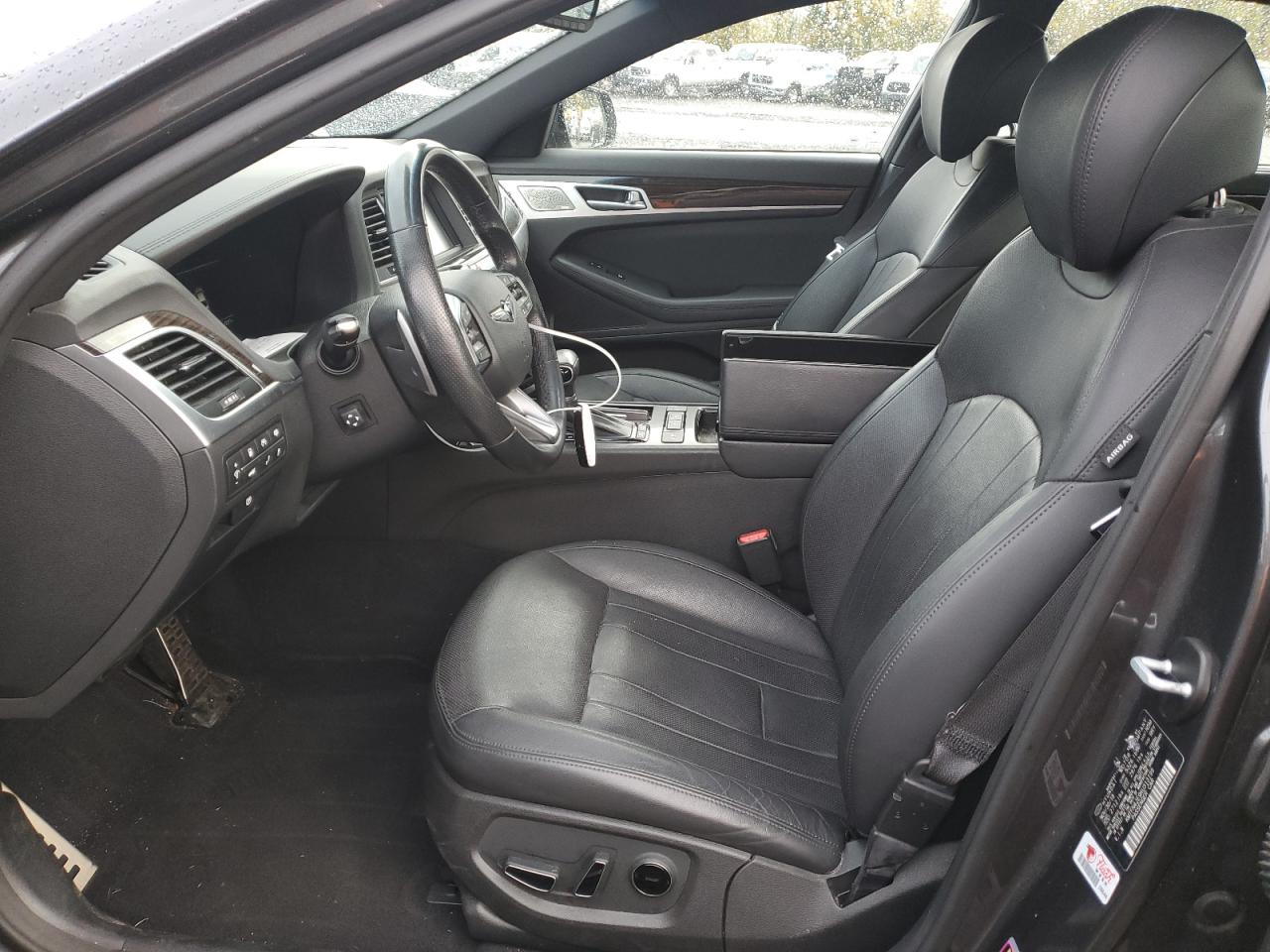 2019 Genesis G80 VIN KMTFN4JE9KU313199 Copart auction photo, undercarriage damage thumbnail 7