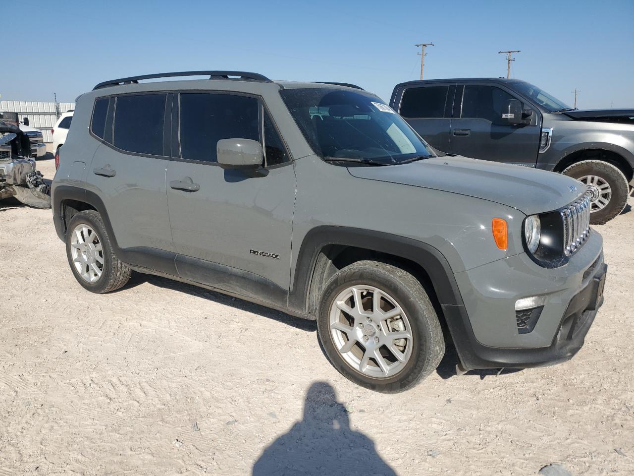 2021 Jeep Renegade VIN ZACNJCBB3MPN24503 Copart auction photo, hail damage thumbnail 4