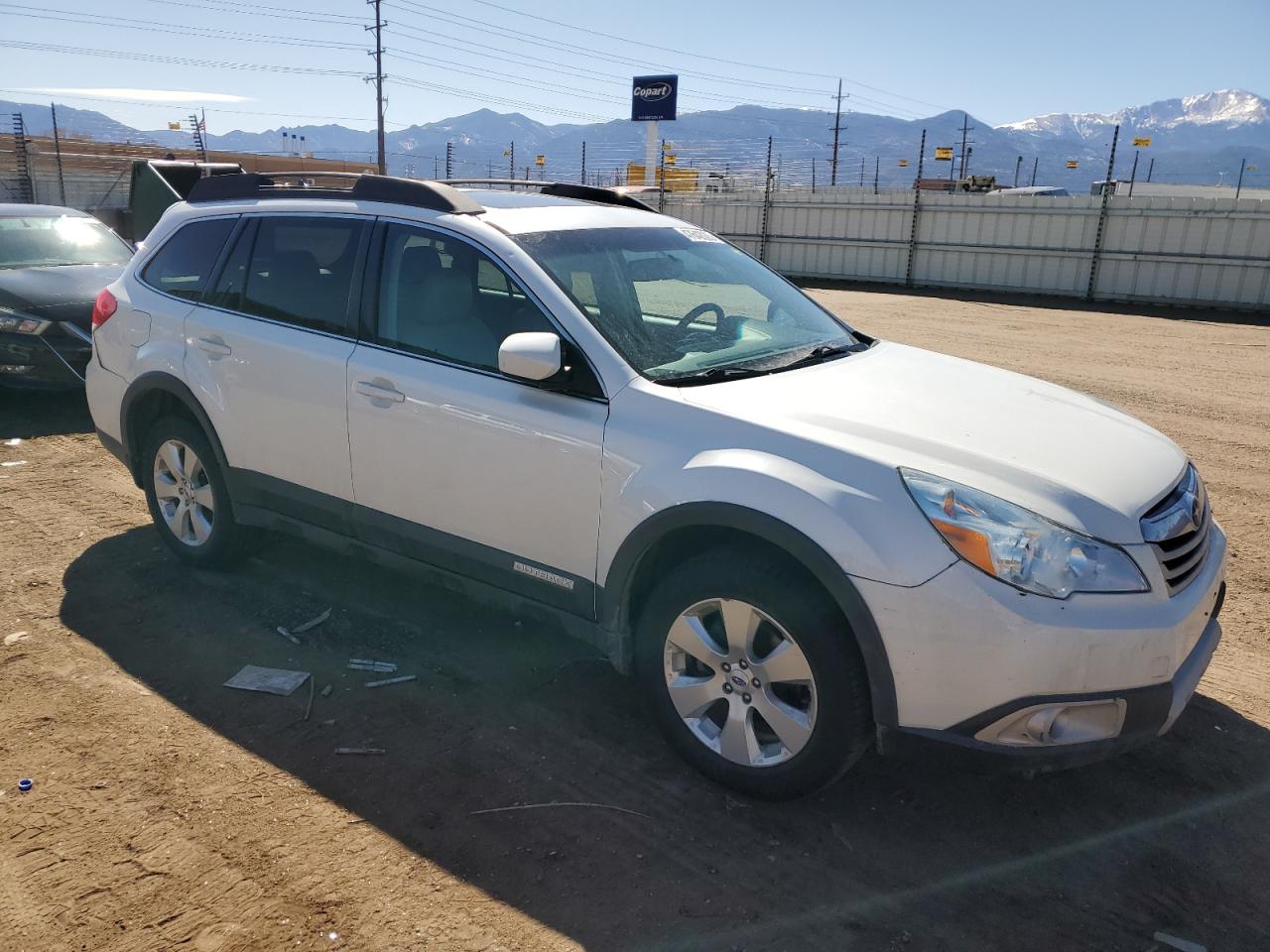 2012 Subaru Outback VIN 4S4BRBLC4C3206405 Copart auction photo, front end / rear end damage thumbnail 4