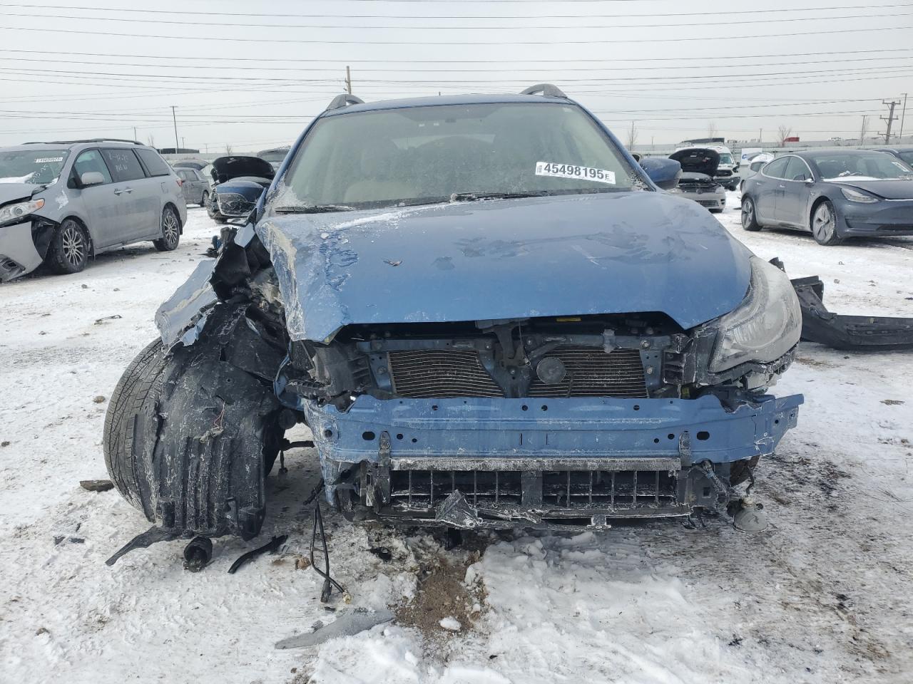2015 Subaru XV VIN JF2GPBPC3FH215681 Copart auction photo, front end / side damage thumbnail 5