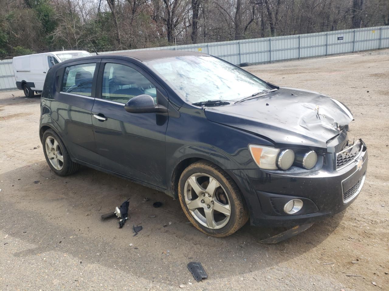 2013 Chevrolet Sonic VIN 1G1JE6SHXD4117278 Copart auction photo, front end damage thumbnail 4