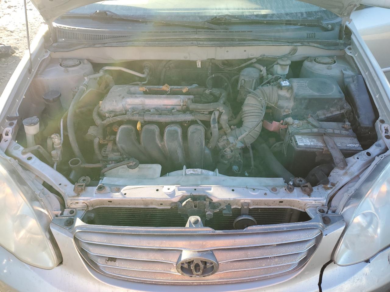2003 Toyota Corolla VIN JTDBR32E230045776 Copart auction photo, normal wear / front end damage thumbnail 11