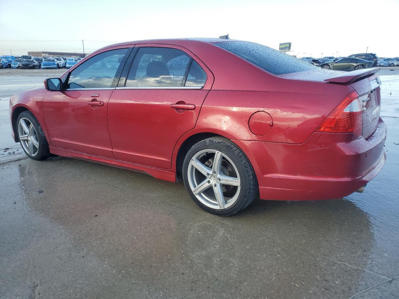 2010 Ford Fusion VIN 3FAHP0KC9AR419610 Copart auction photo, front end / side damage thumbnail 2