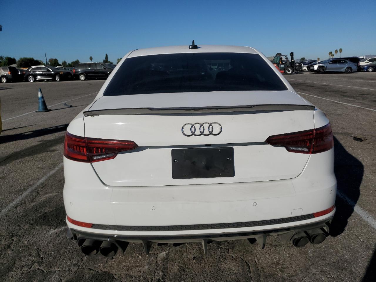 2018 Audi A4 VIN WAULMAF41JA132906 Copart auction photo, front end / minor dent/scratches damage thumbnail 6