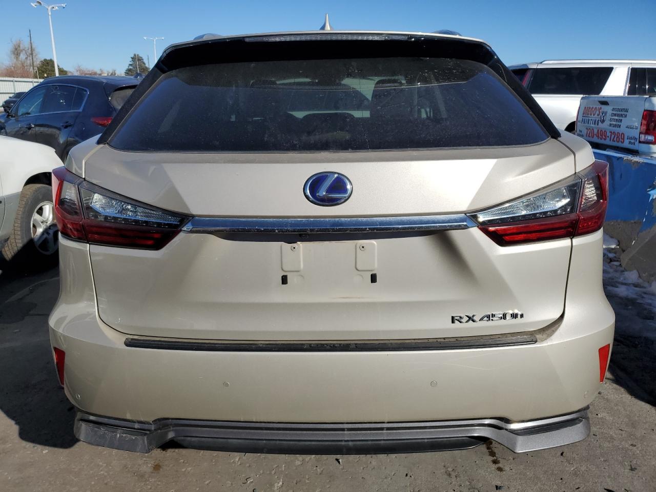 2017 Lexus RX VIN 2T2BGMCA8HC012300 Copart auction photo, front end / side damage thumbnail 6