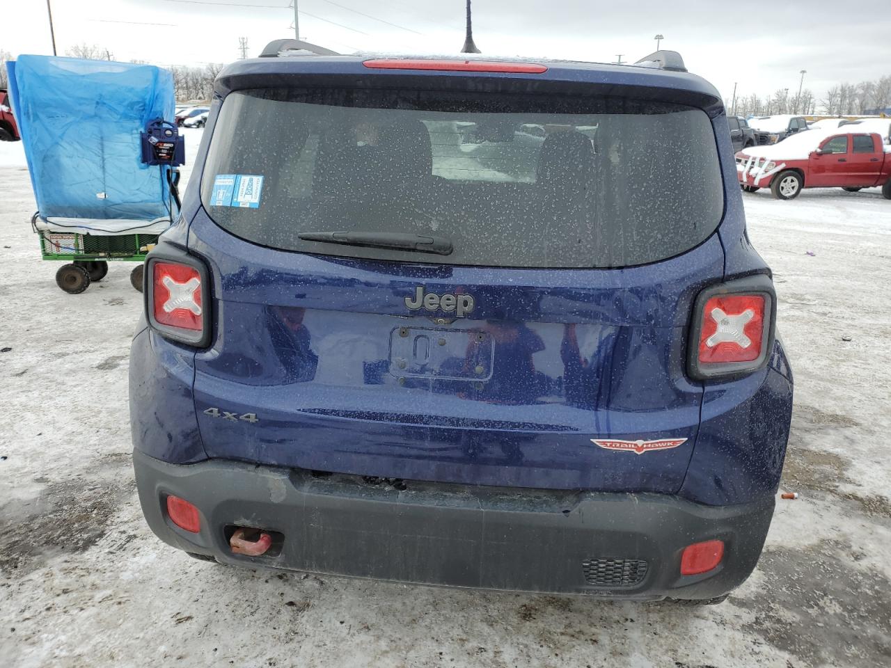 2016 Jeep Renegade VIN ZACCJBCT5GPD30569 Copart auction photo, side / front end damage thumbnail 6