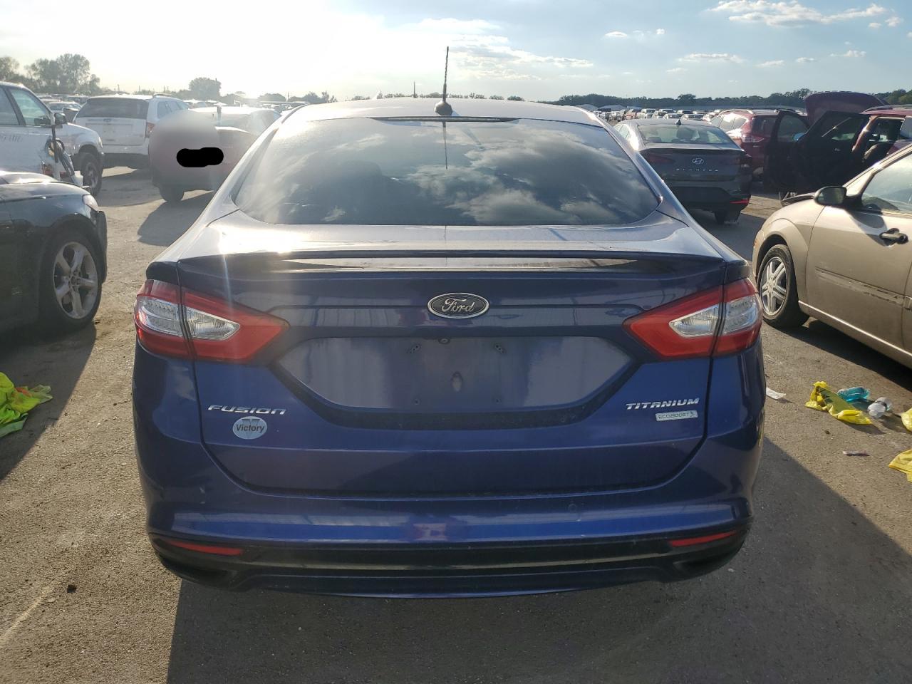 2015 Ford Fusion VIN 3FA6P0K93FR310322 Copart auction photo, front end damage thumbnail 6