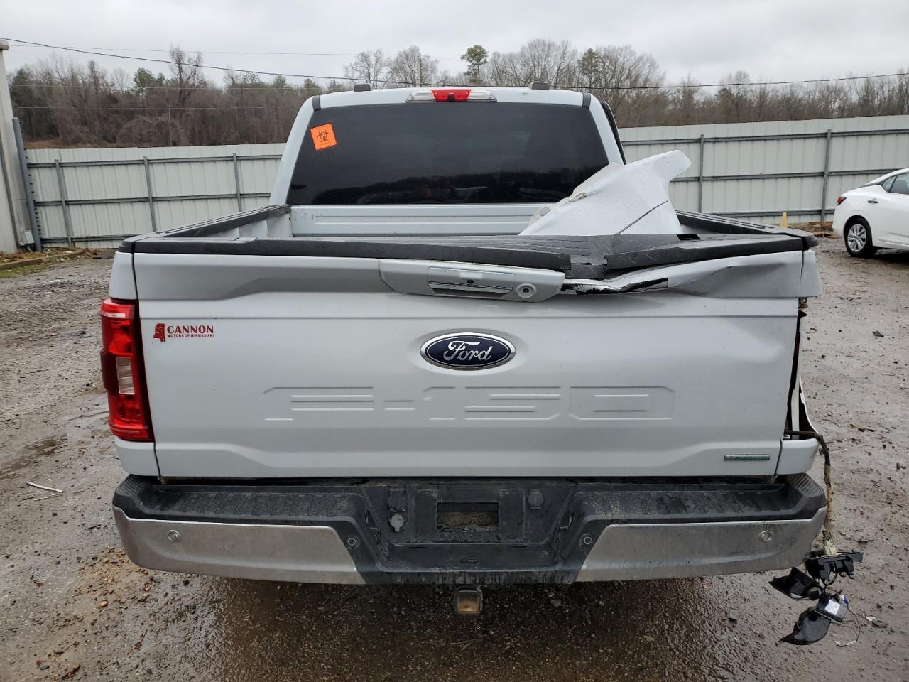 2021 Ford F-150 VIN 1FTEW1EP1MKE21784 Copart auction photo, rollover damage thumbnail 6