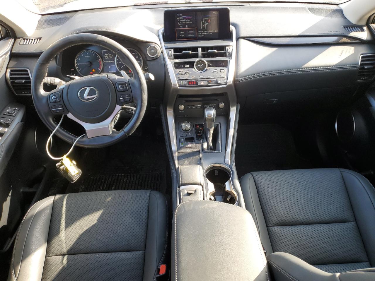 2021 Lexus NX VIN JTJDARDZ9M5025707 Copart auction photo, rear end / undercarriage damage thumbnail 8