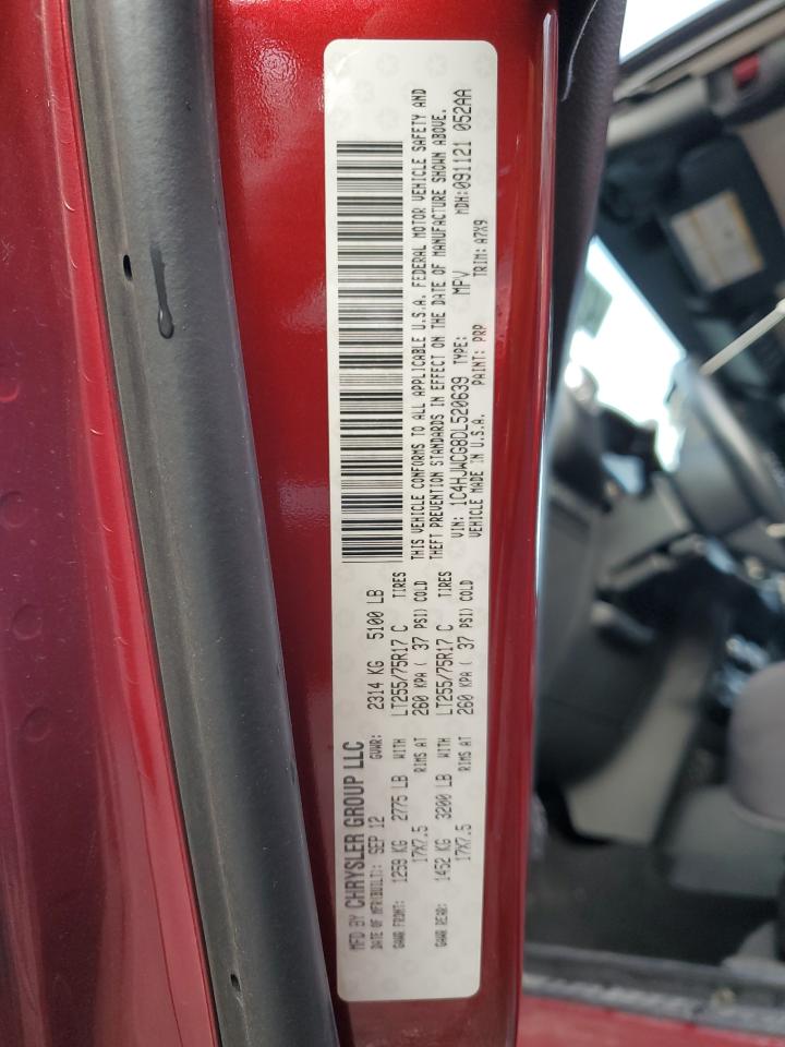 2013 Jeep Wrangler VIN 1C4HJWCG8DL520639 Copart auction photo, side / undercarriage damage thumbnail 14