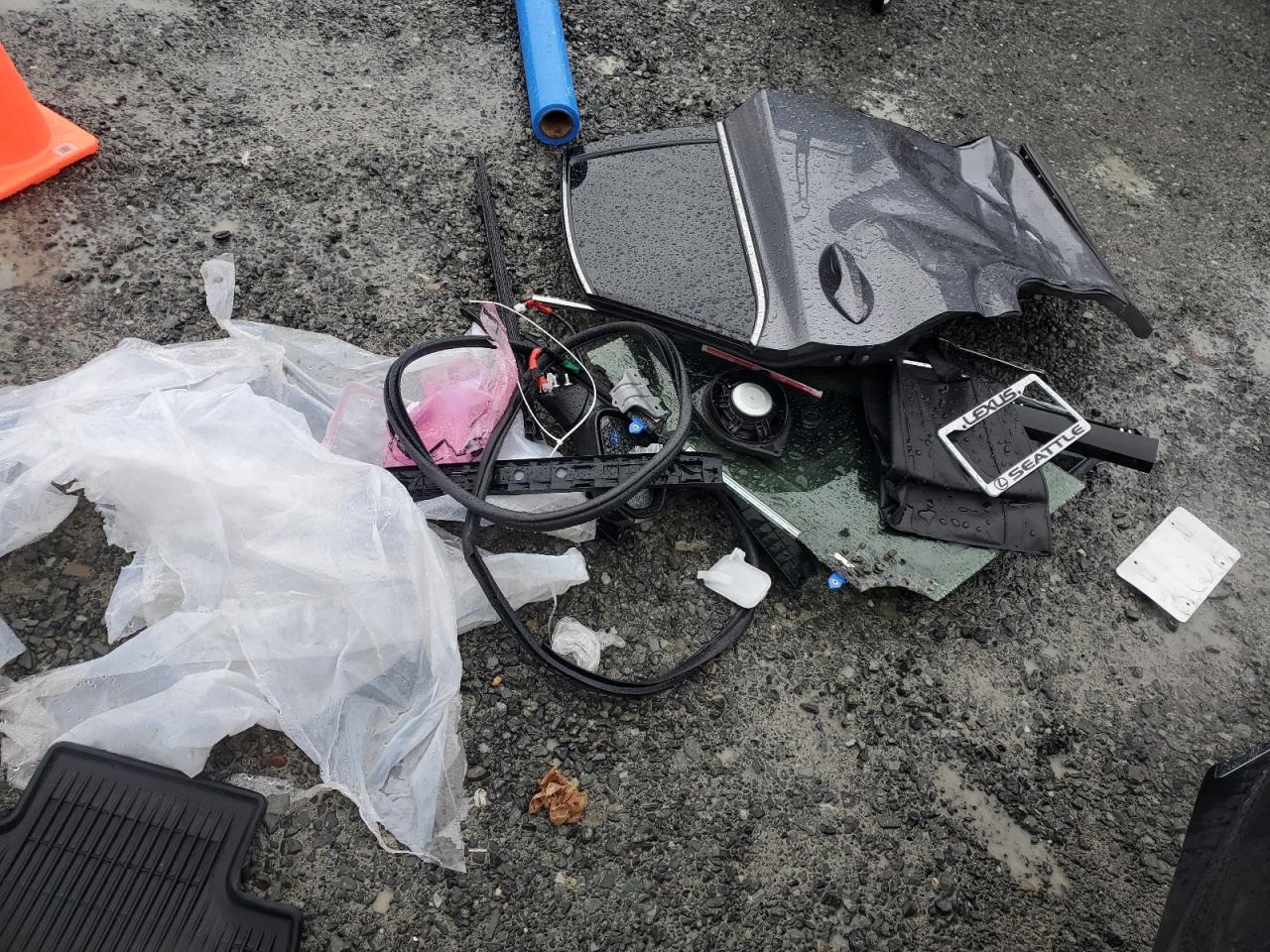 2021 Lexus NX VIN JTJDJRDZ4M2160532 Copart auction photo, side damage thumbnail 14