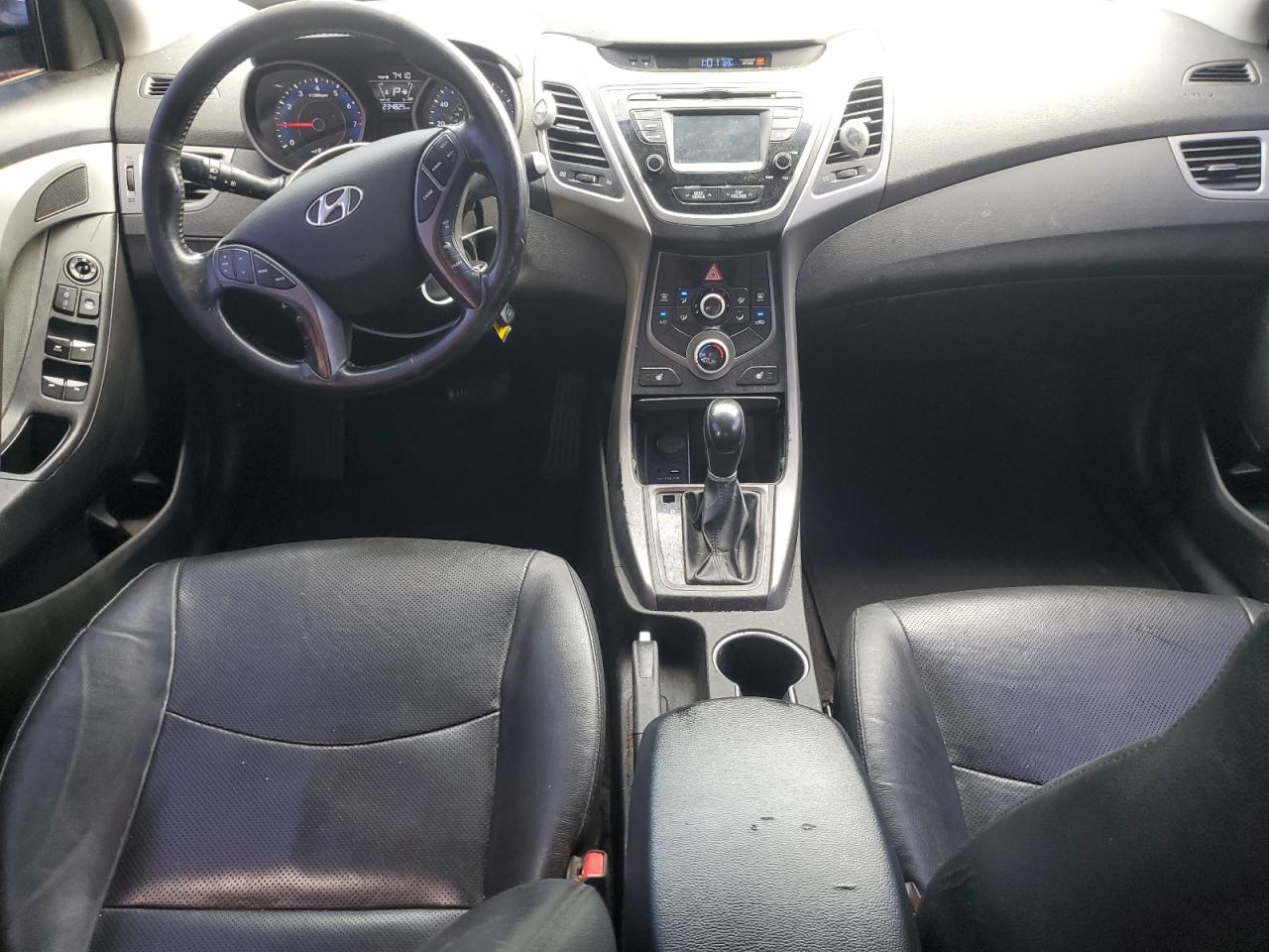 2015 Hyundai Elantra VIN KMHDH4AEXFU326980 Copart auction photo, front end damage thumbnail 8