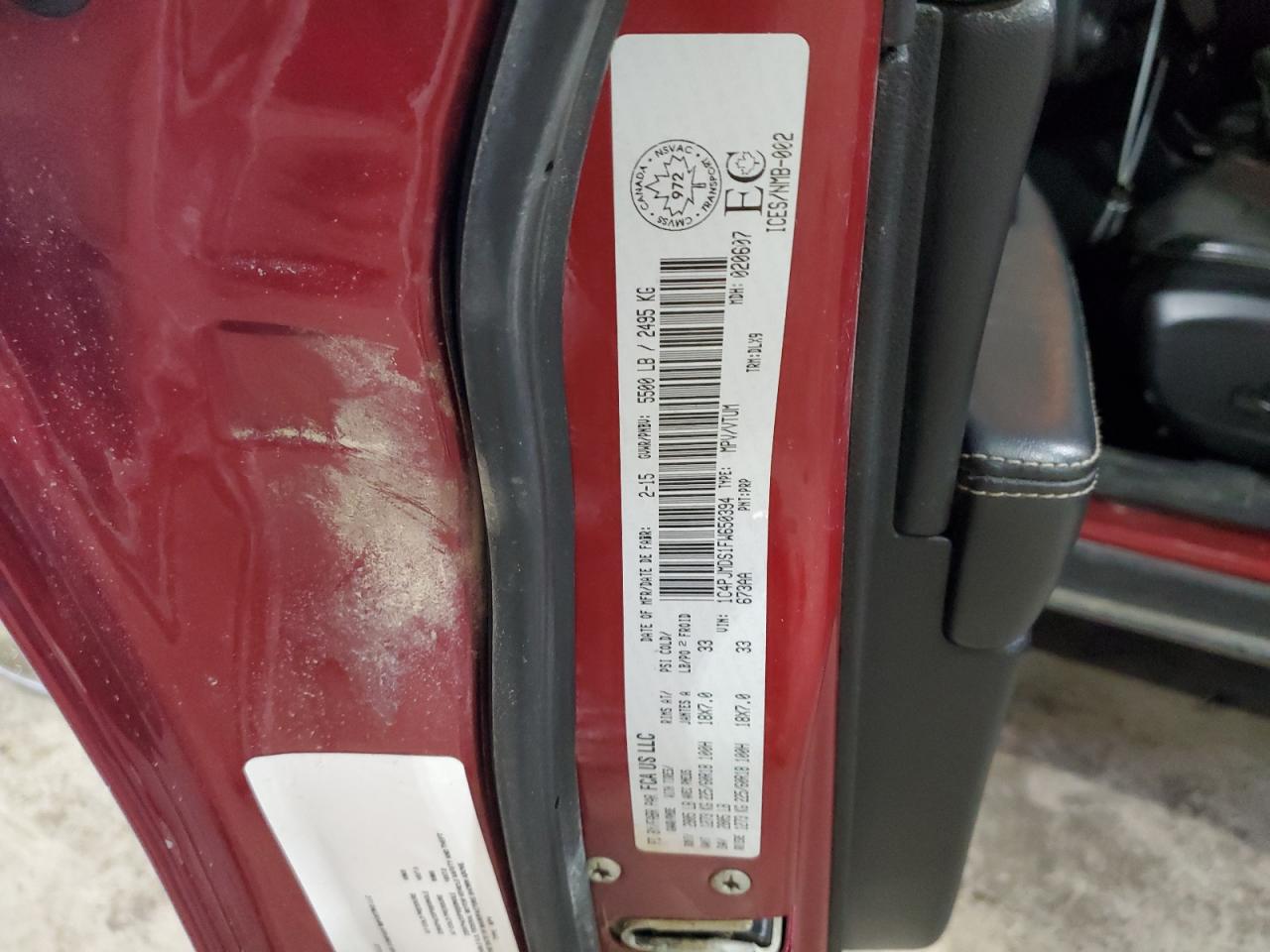 2015 Jeep Grand Cherokee VIN 1C4PJMDS1FW650394 Copart auction photo, minor dent/scratches damage thumbnail 13