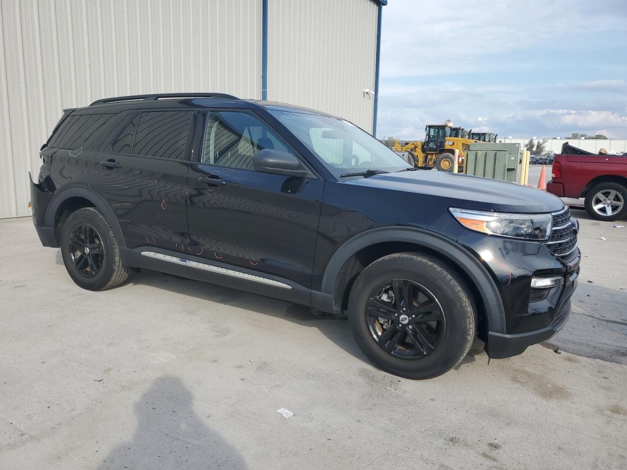 2020 Ford Explorer VIN 1FMSK8DH5LGC44851 Copart auction photo, rear end damage thumbnail 4