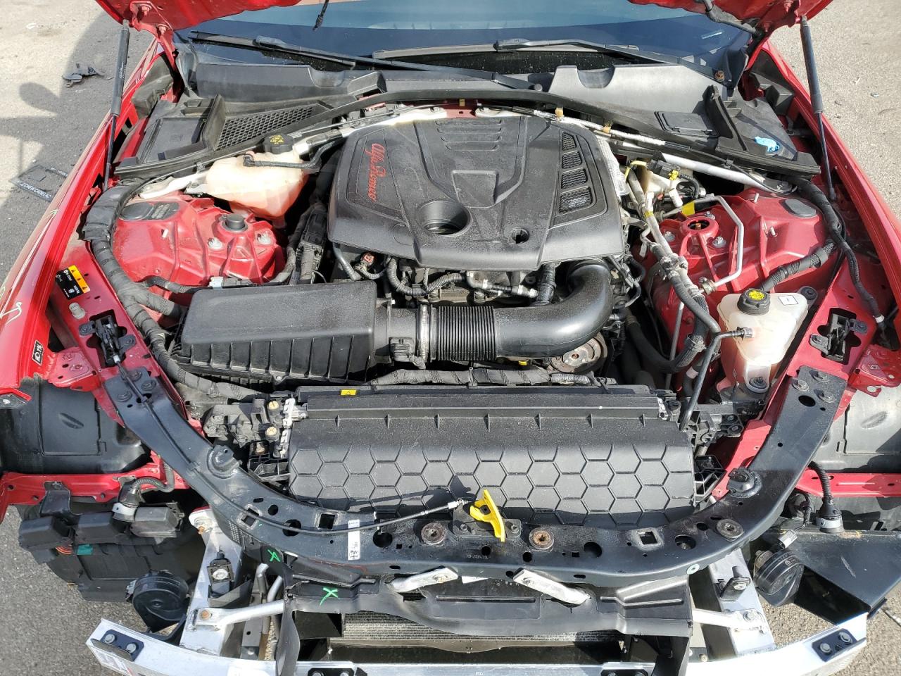 2017 Alfa Romeo Giulia VIN ZARFAEDNXH7560496 Copart auction photo, front end damage thumbnail 11