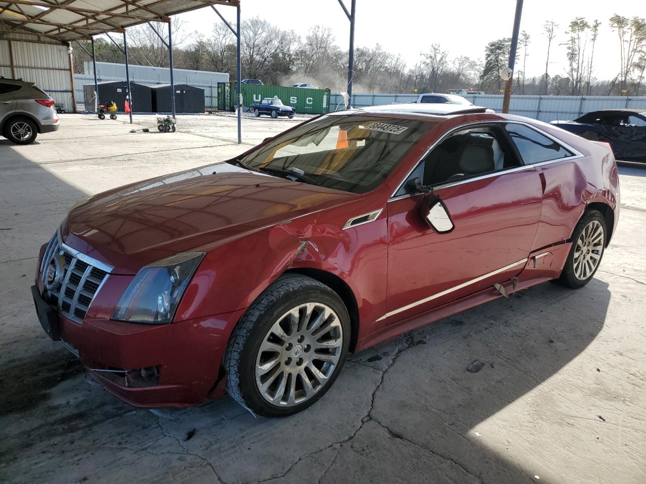 2012 Cadillac CTS VIN 1G6DP1E34C0141862