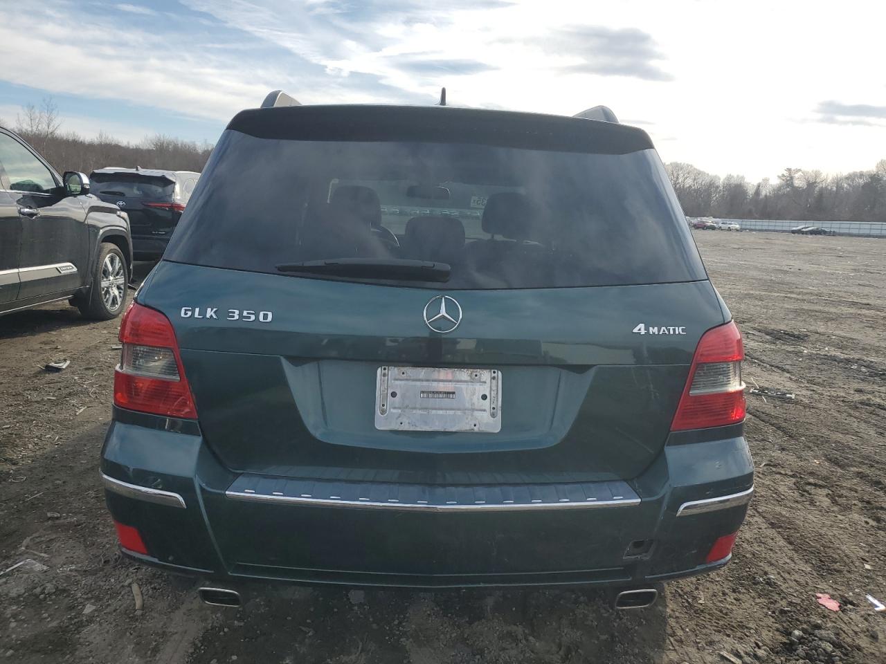 2010 Mercedes-Benz GLK-klasse VIN WDCGG8HB5AF320664 Copart auction photo, side damage thumbnail 6