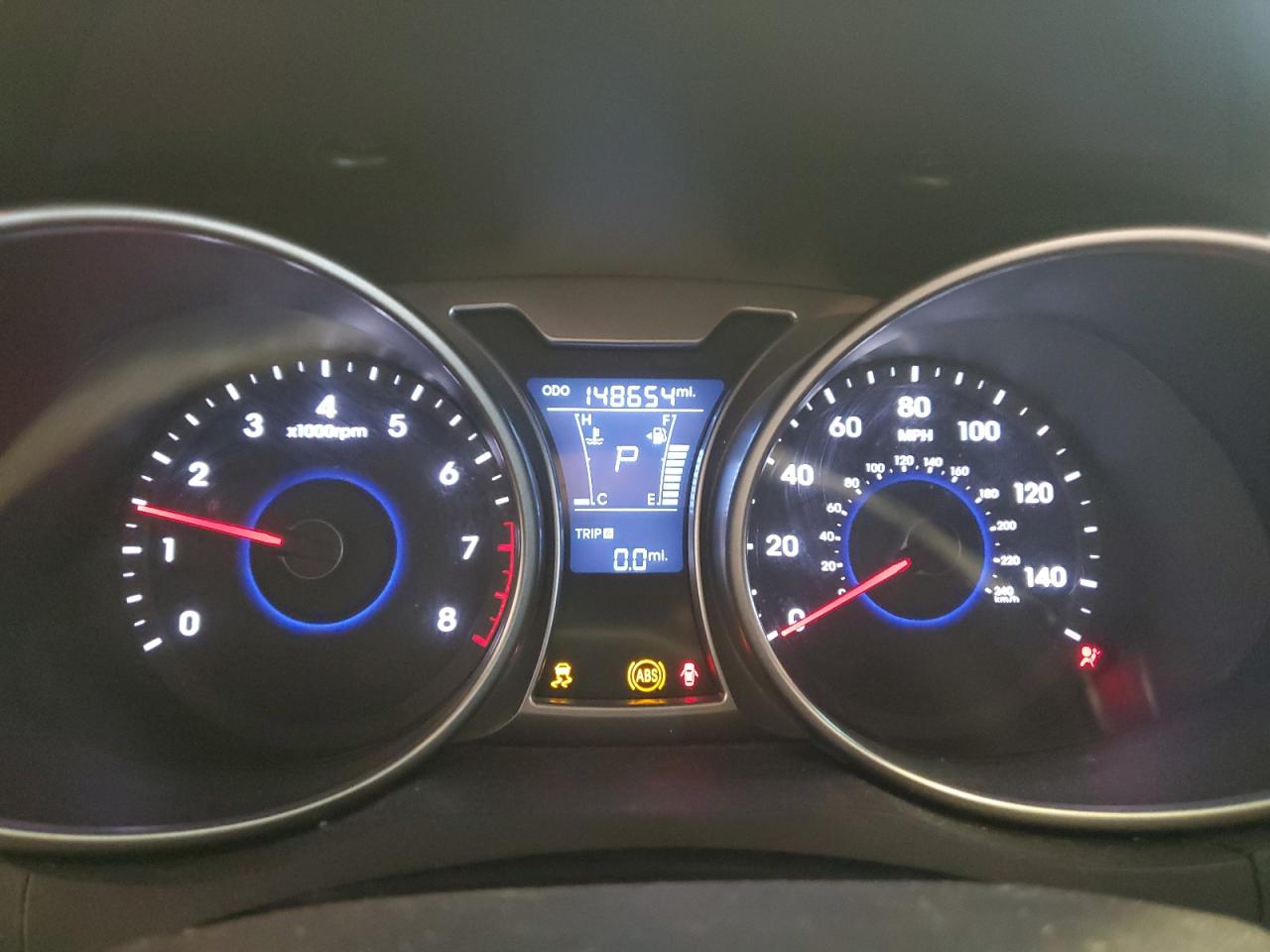 2014 Hyundai Veloster VIN KMHTC6AD4EU206684 Copart auction photo, front end damage thumbnail 9