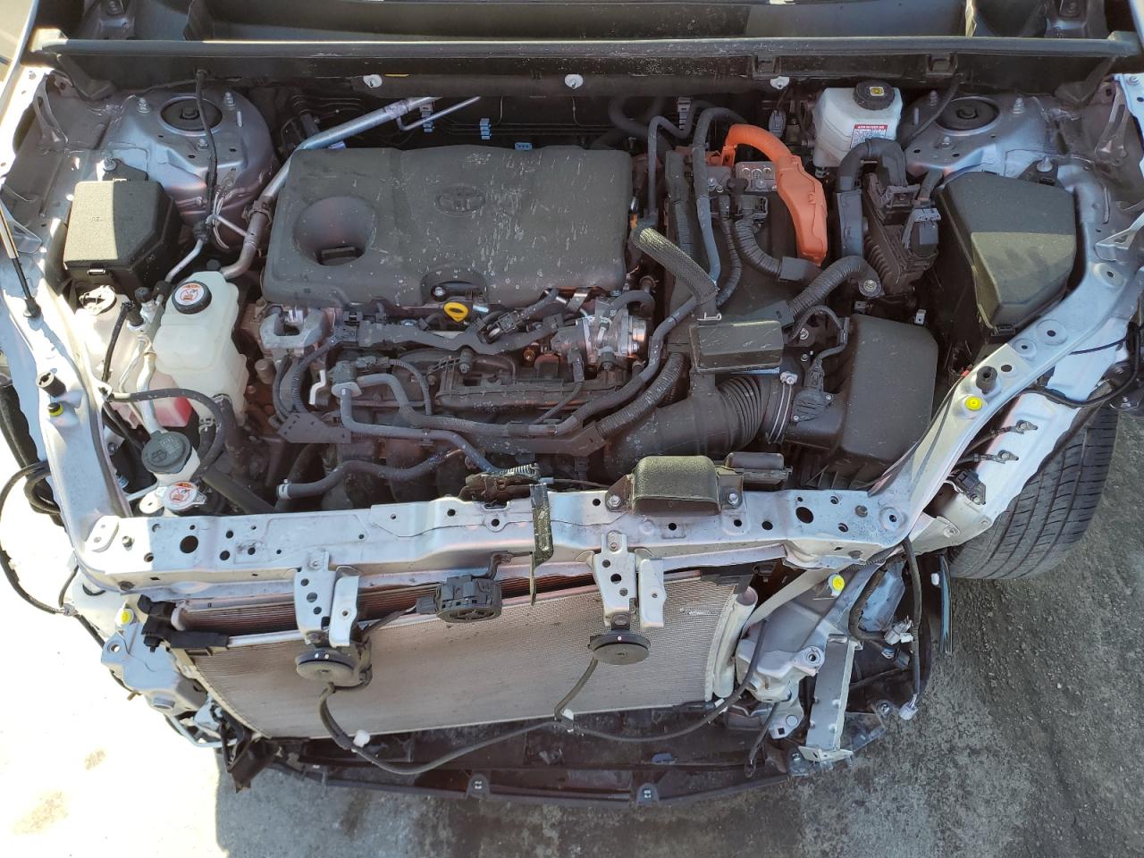 2022 Toyota RAV 4 VIN JTME6RFV6ND524233 Copart auction photo, front end / side damage thumbnail 12