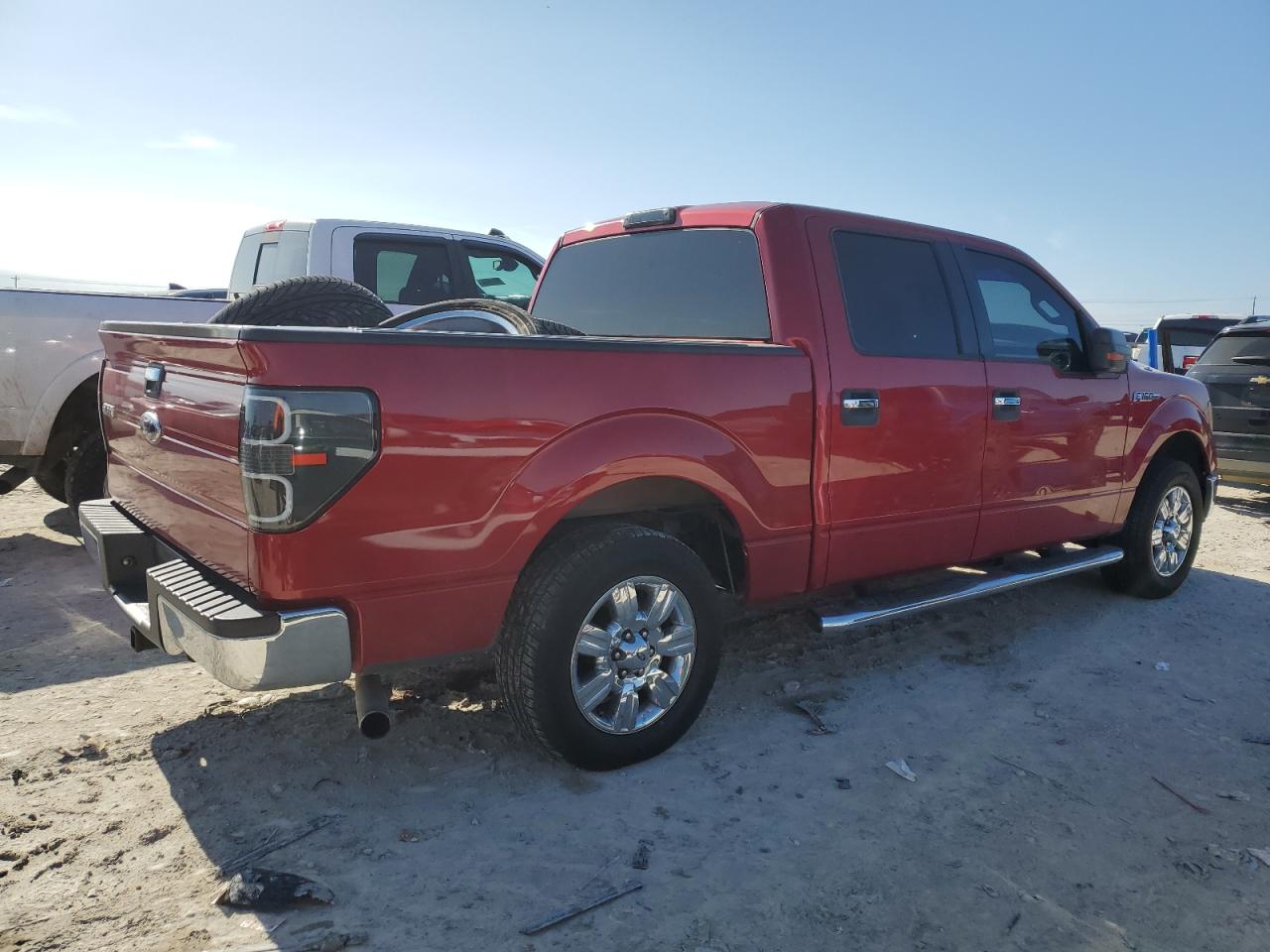2010 Ford F-150 VIN 1FTEW1C85AFD17816 Copart auction photo, all over damage thumbnail 3