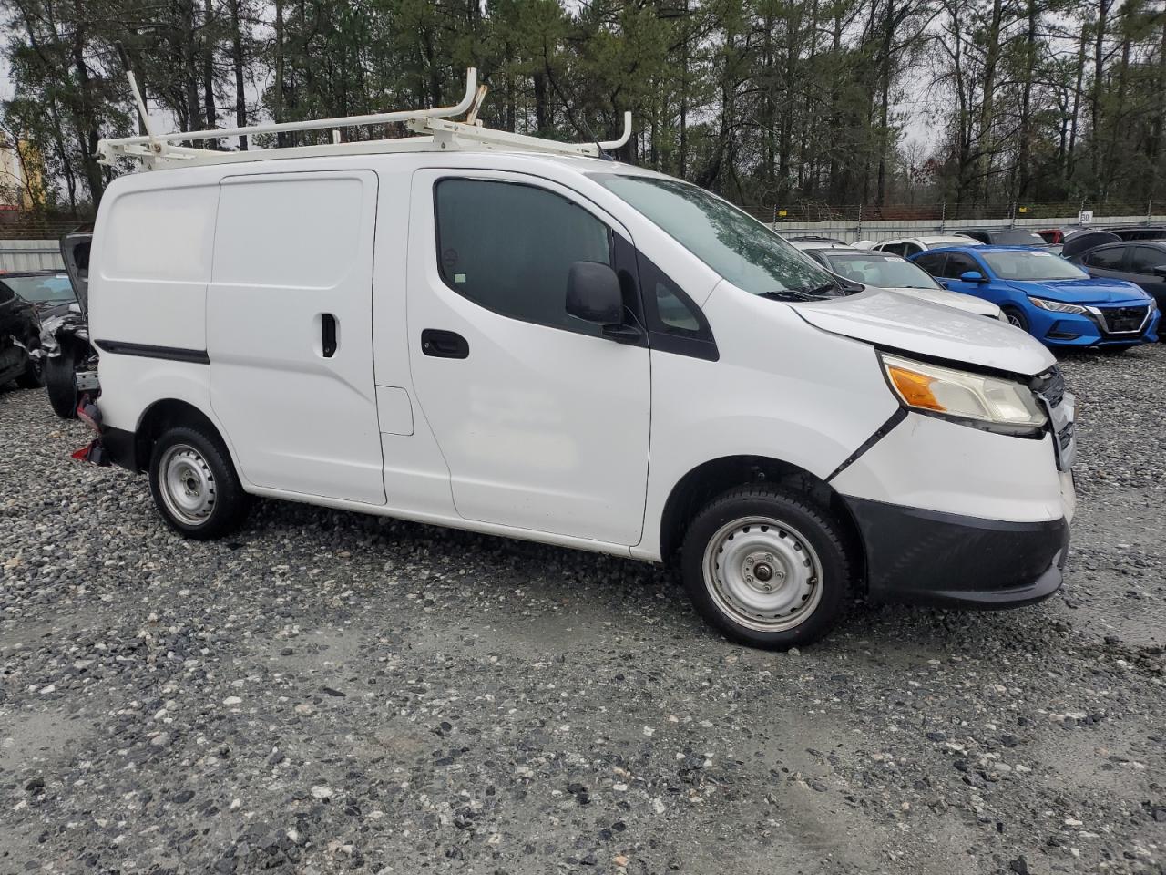 2015 Chevrolet Express VIN 3N63M0YN3FK712275 Copart auction photo, rear end damage thumbnail 4