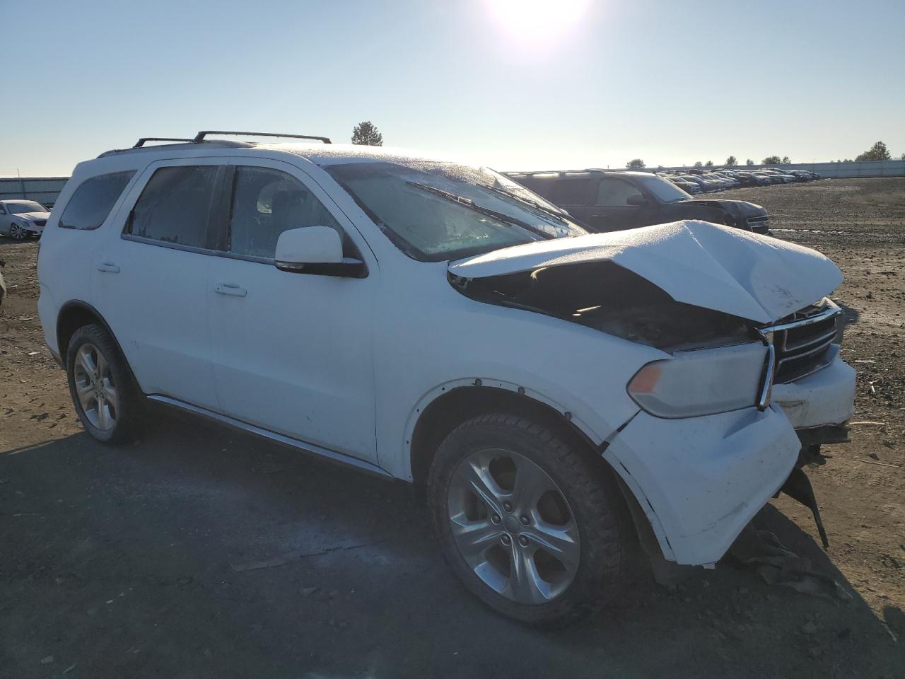 2015 Dodge Durango VIN 1C4RDJDG7FC873812 Copart auction photo, front end damage thumbnail 4
