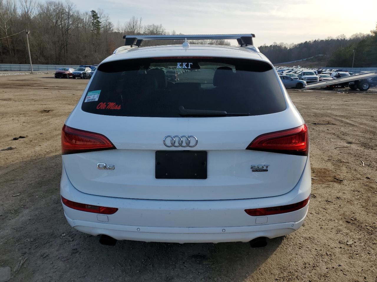 2016 Audi Q5 VIN WA1L2AFPXGA134482 Copart auction photo, side damage thumbnail 6