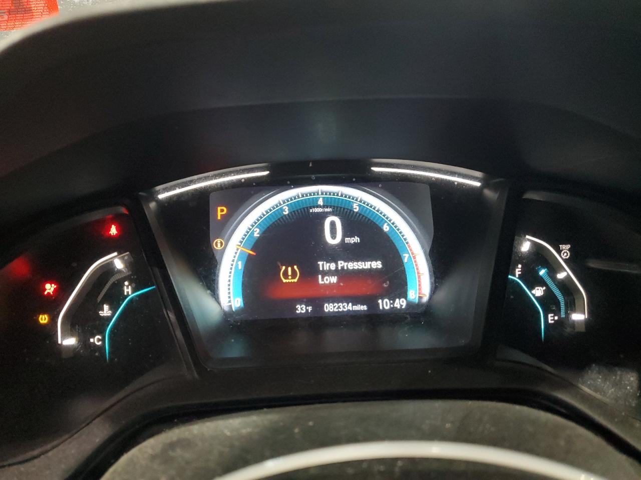 2019 Honda Civic VIN 19XFC2F61KE000947 Copart auction photo, side / rear end damage thumbnail 9