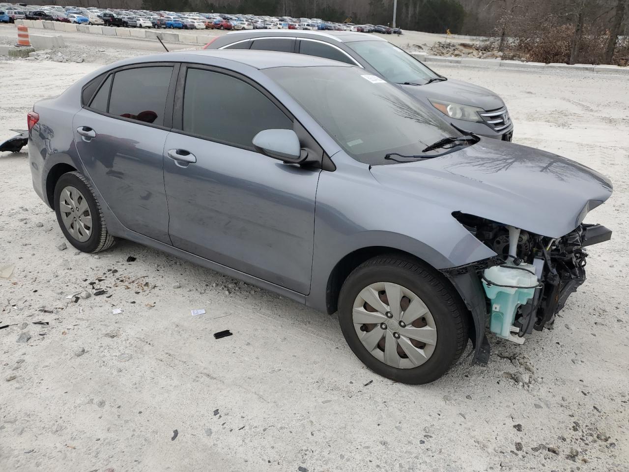 2020 KIA Rio VIN 3KPA24AD9LE298938 Copart auction photo, front end damage thumbnail 4