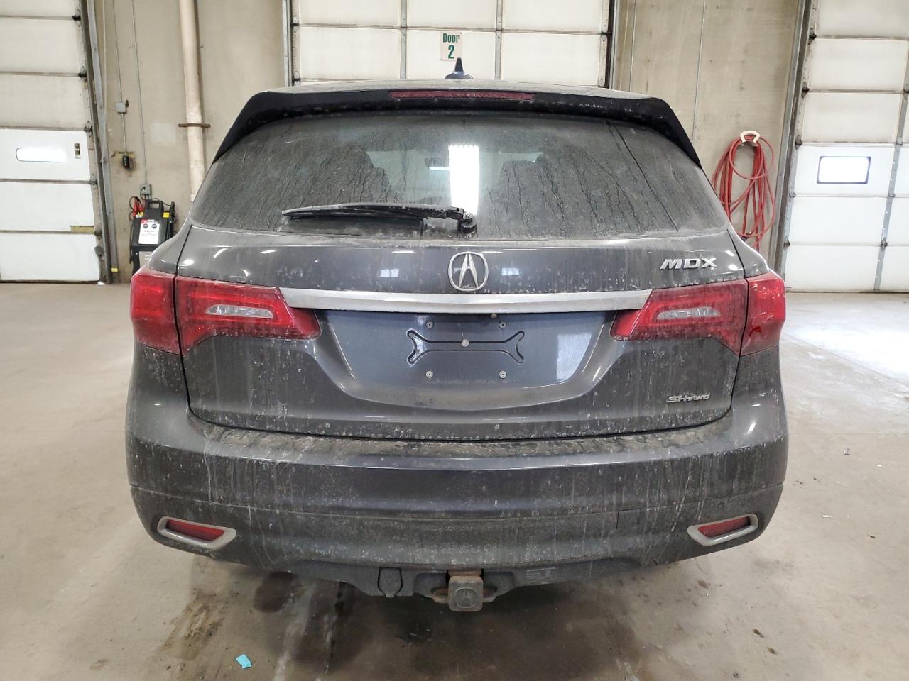 2016 Acura MDX VIN 5FRYD4H28GB001623 Copart auction photo, front end damage thumbnail 6