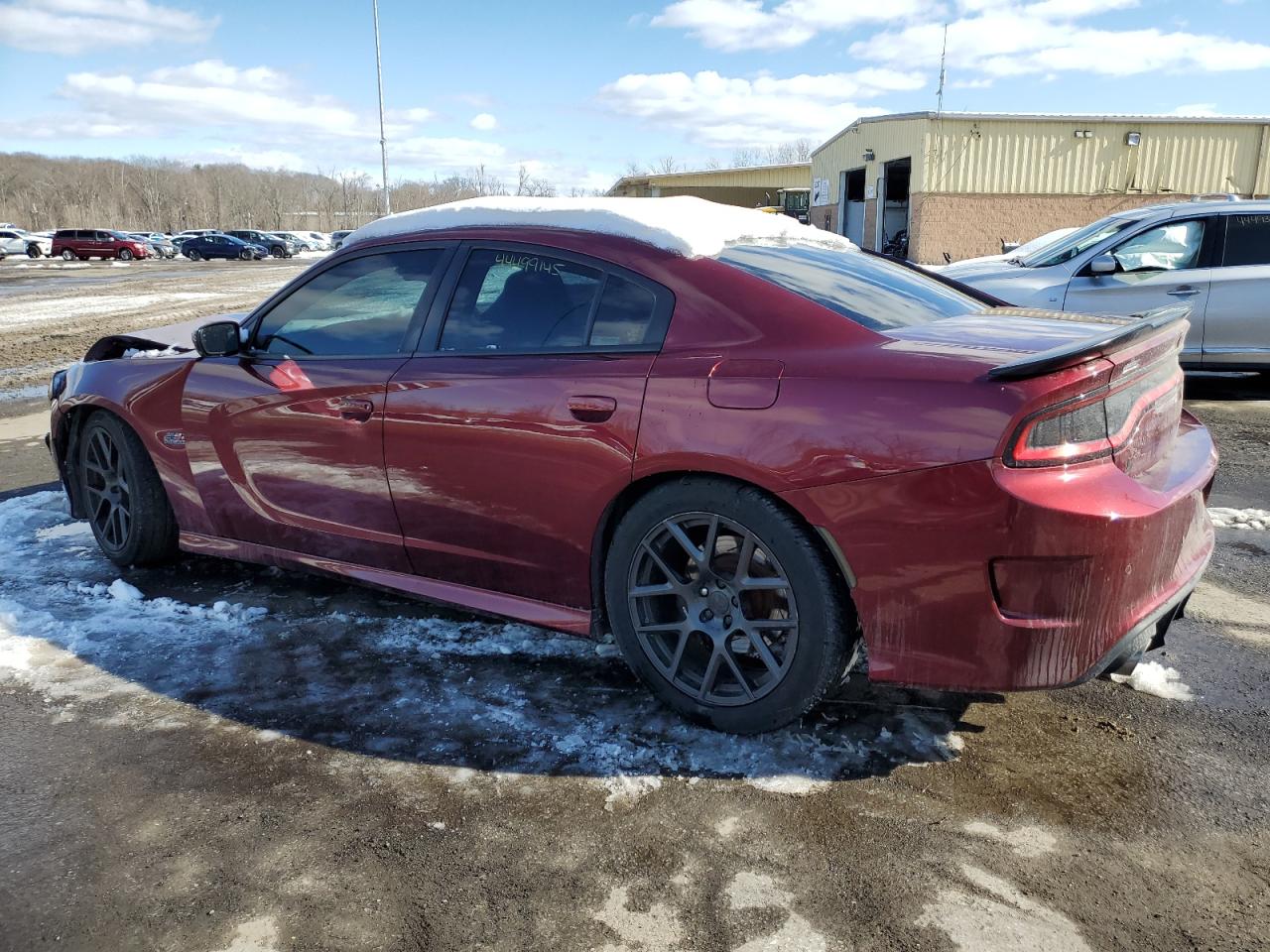 2018 Dodge Charger VIN 2C3CDXGJ9JH220991 Copart auction photo, front end / minor dent/scratches damage thumbnail 2