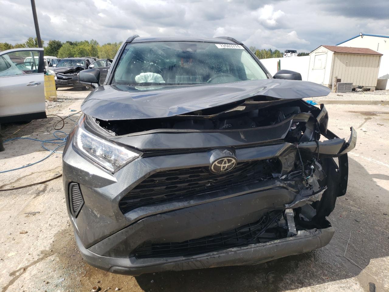 2021 Toyota RAV 4 VIN 2T3H1RFV4MC113931 Copart auction photo, front end damage thumbnail 5
