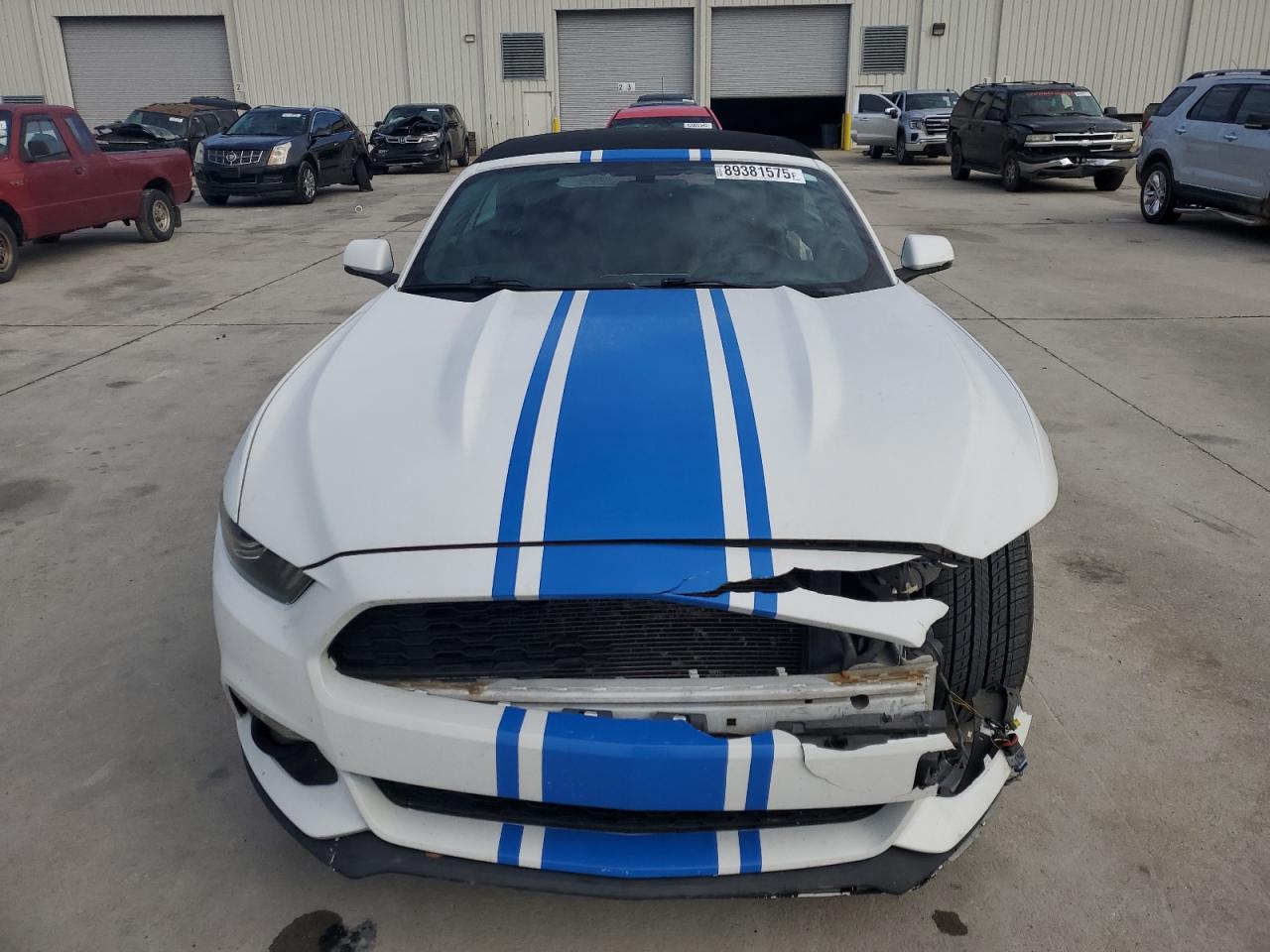 2015 Ford Mustang VIN 1FATP8UH2F5387062 Copart auction photo, front end damage thumbnail 5