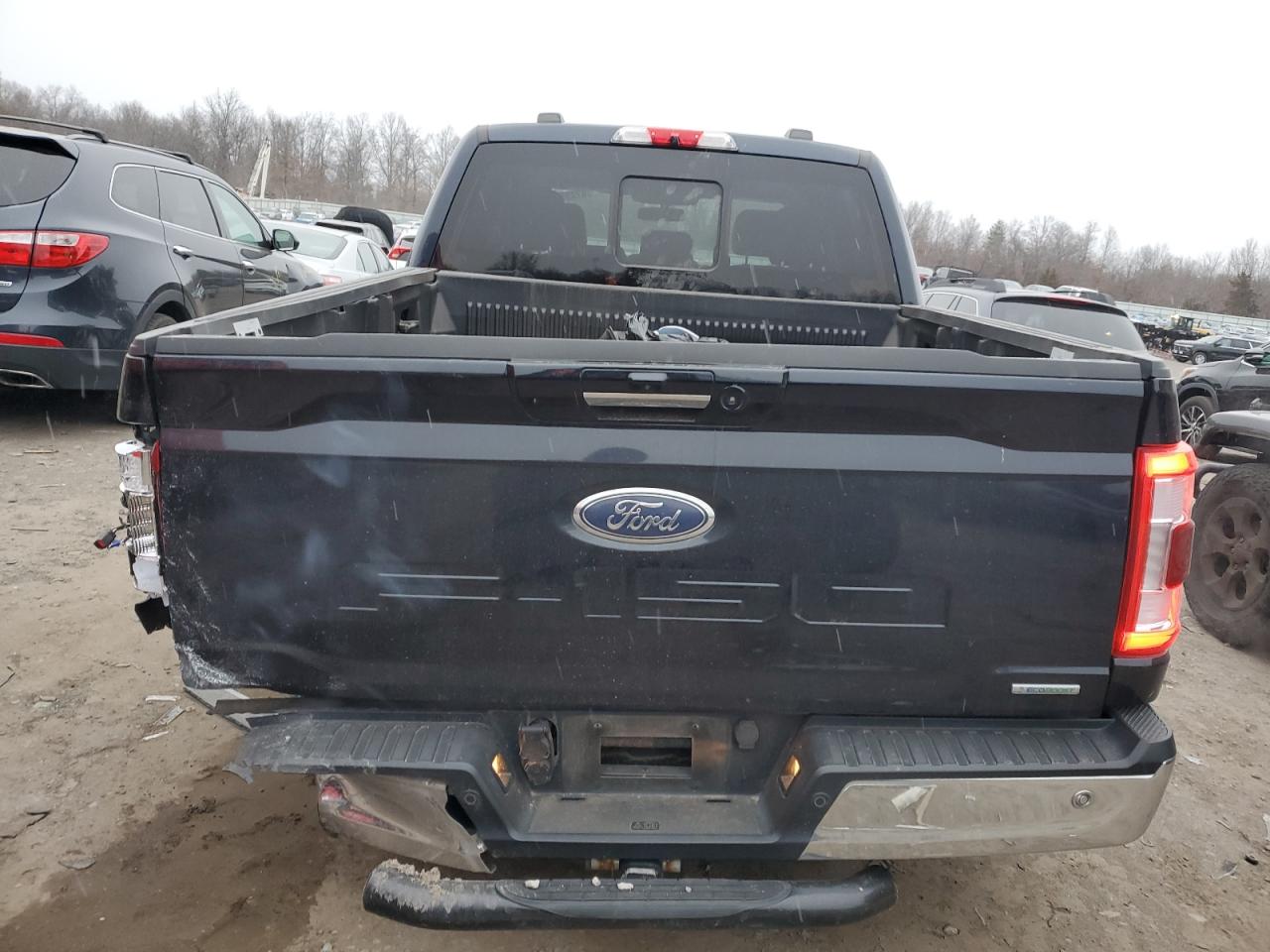2022 Ford F-150 VIN 1FTEW1EP1NKD31021 Copart auction photo, rear end damage thumbnail 6