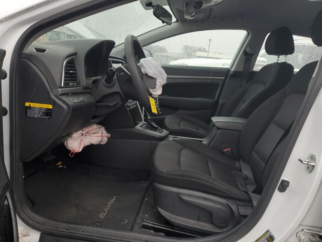 2018 Hyundai Elantra VIN 5NPD84LF8JH220637 Copart auction photo, front end damage thumbnail 7