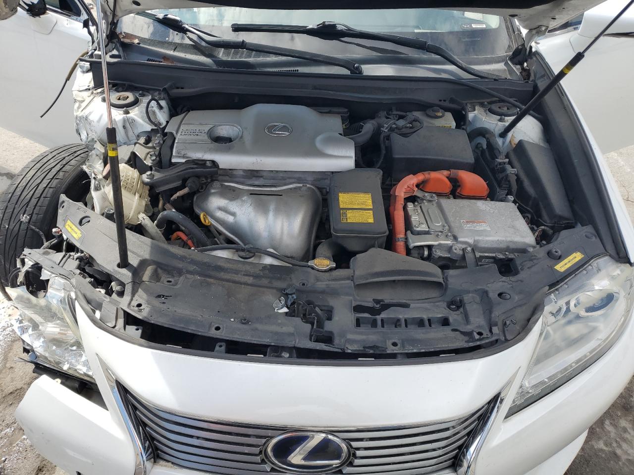 2015 Lexus ES VIN JTHBW1GG6F2078892 Copart auction photo, front end damage thumbnail 11