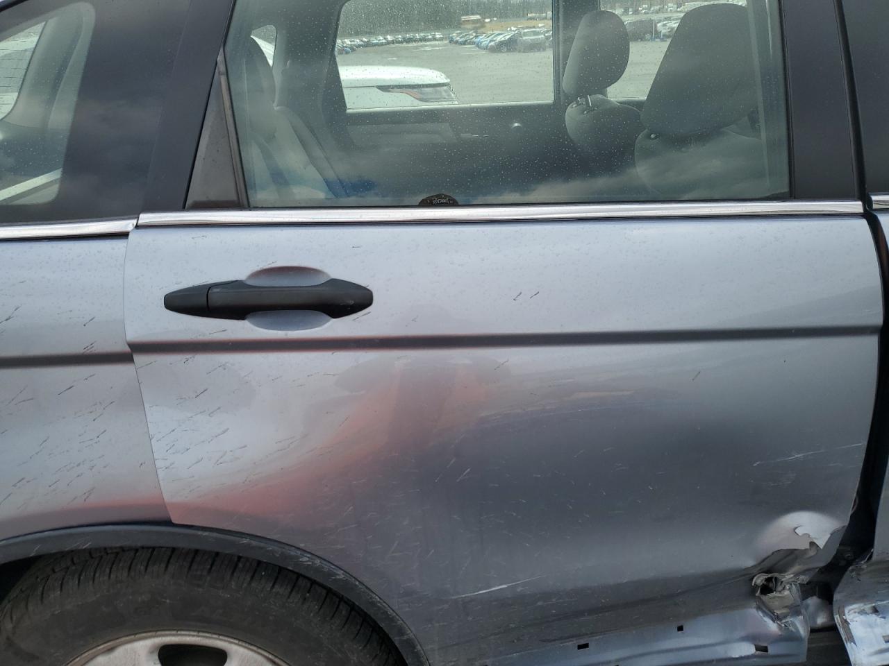 2011 Honda CR-V VIN JHLRE4H30BC029856 Copart auction photo, side damage thumbnail 11