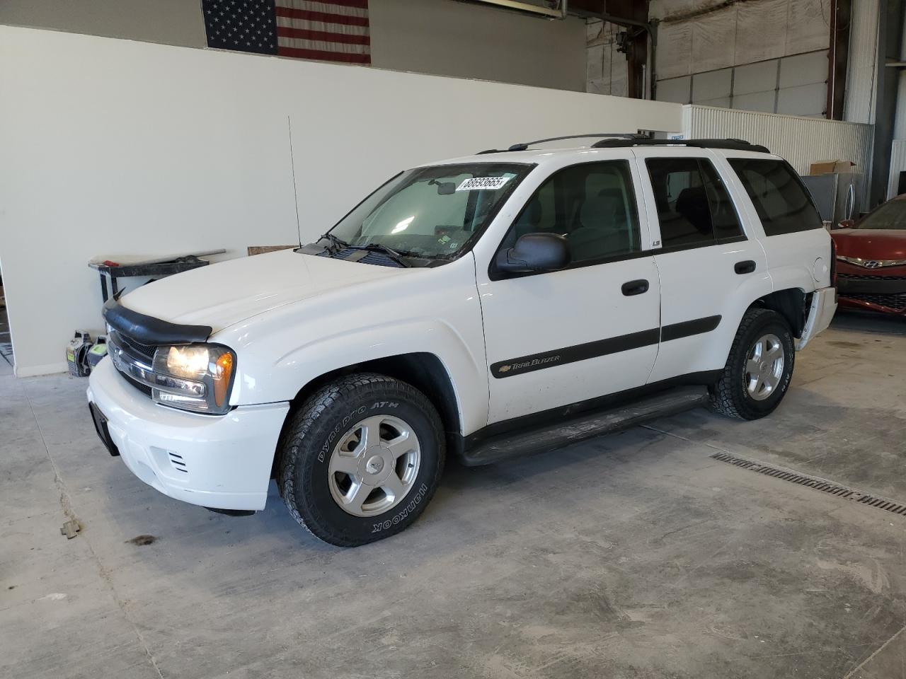2003 Chevrolet TrailBlazer VIN 1GNDT13S032308040