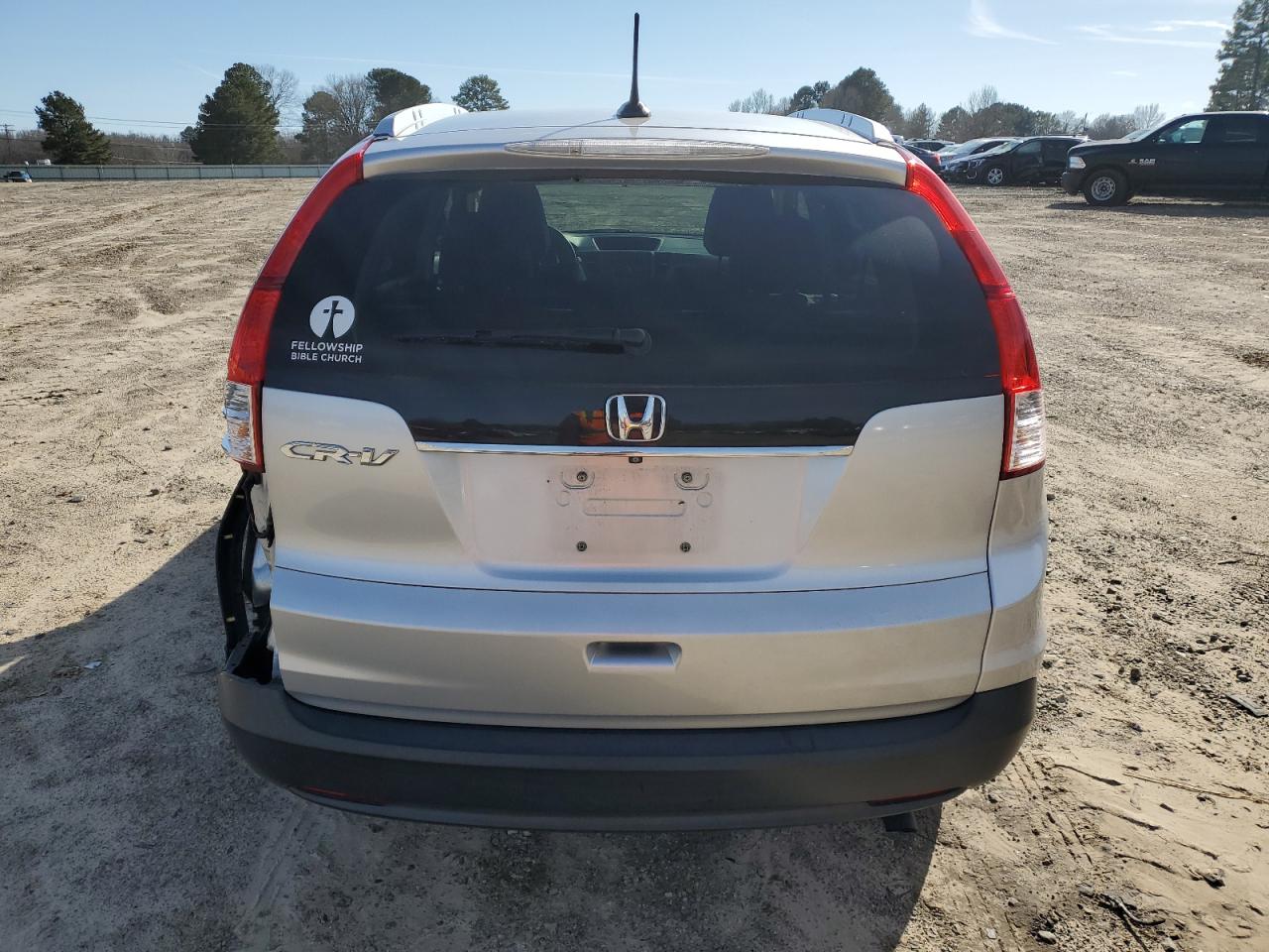 2014 Honda CR-V VIN 2HKRM3H74EH524034 Copart auction photo, rear end / minor dent/scratches damage thumbnail 6