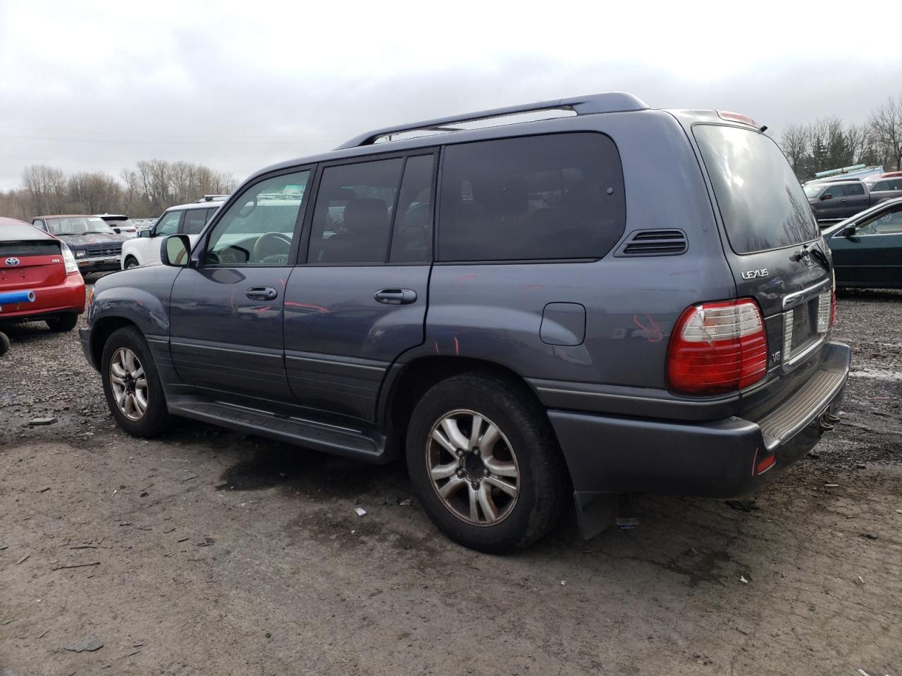 2004 Lexus LX VIN JTJHT00W443536417 Copart auction photo, front end damage thumbnail 2