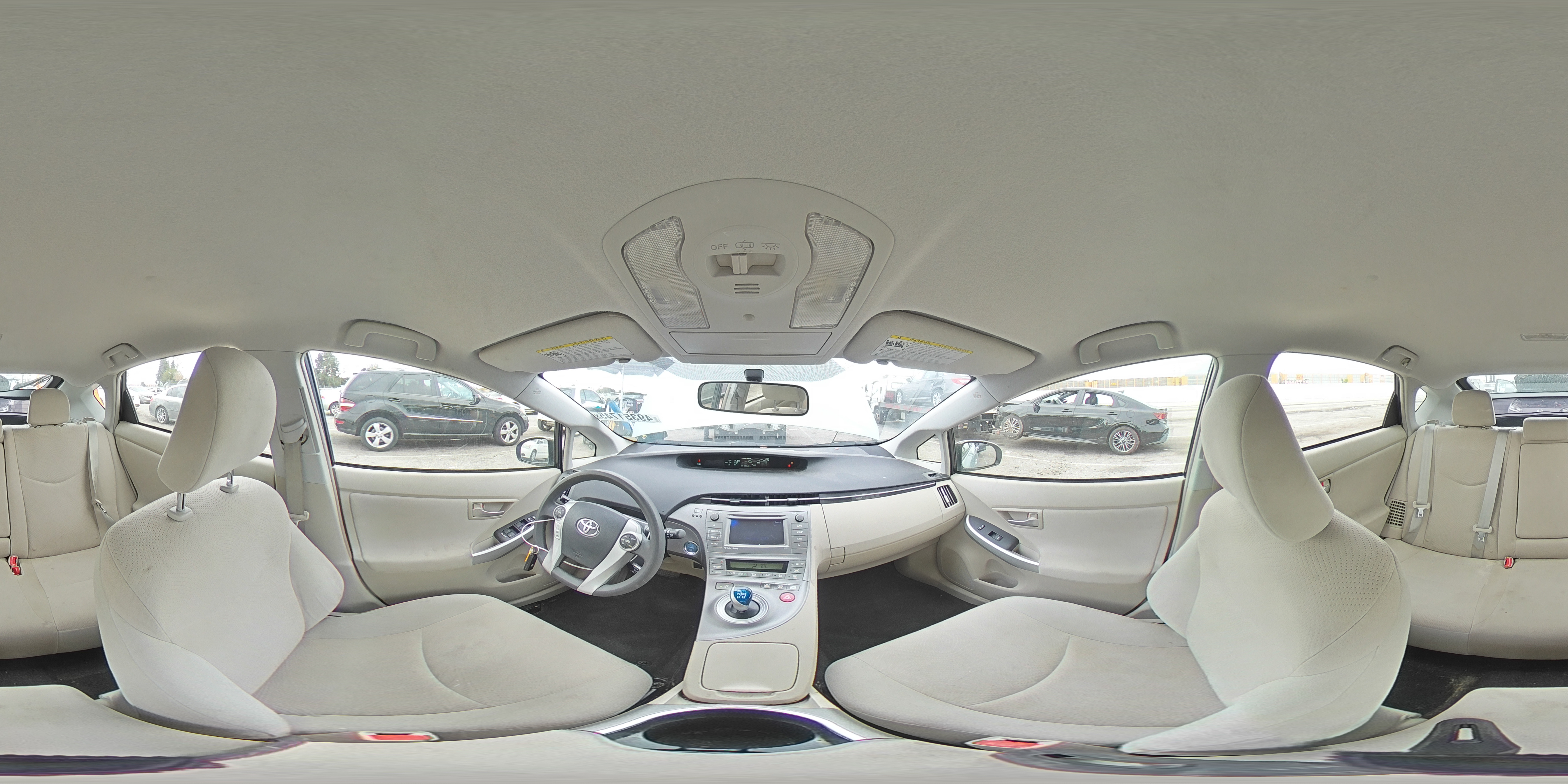 2015 Toyota Prius VIN JTDKN3DU0F1908122 Copart auction photo, side / front end damage thumbnail 12