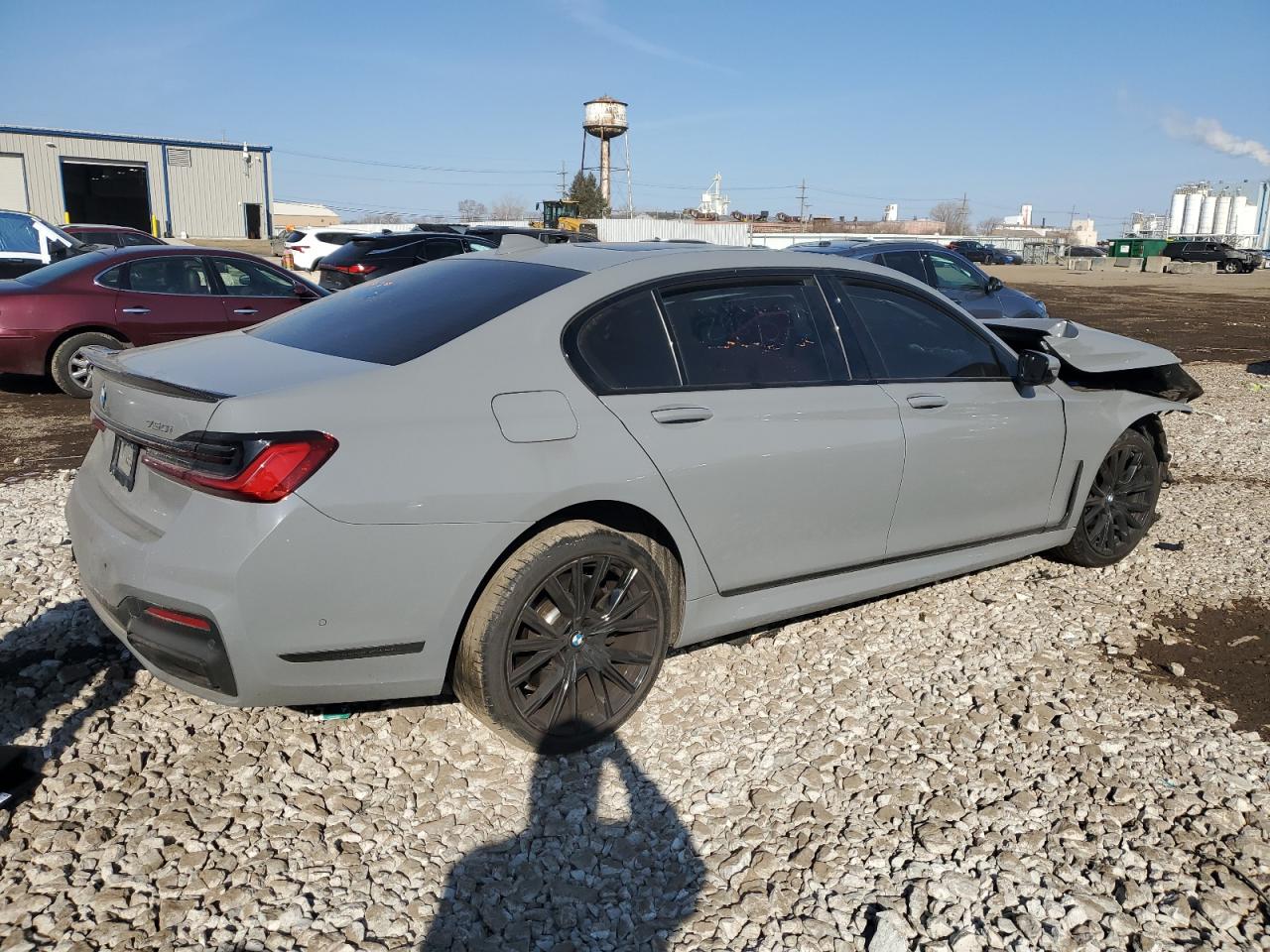 2021 BMW 7er VIN WBA7U2C08MCG03857 Copart auction photo, front end damage thumbnail 3