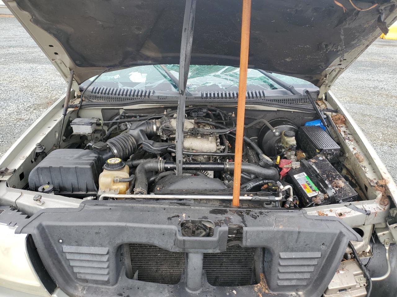 2003 Lincoln Aviator VIN 5LMEU68H03ZJ46382 Copart auction photo, rollover damage thumbnail 12