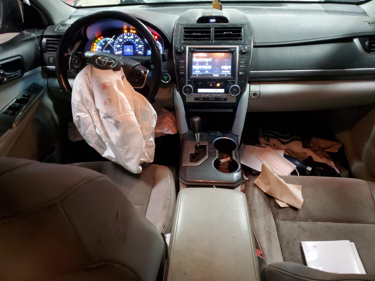 2014 Toyota Camry VIN 4T1BD1FK1EU134264 Copart auction photo, front end damage thumbnail 8
