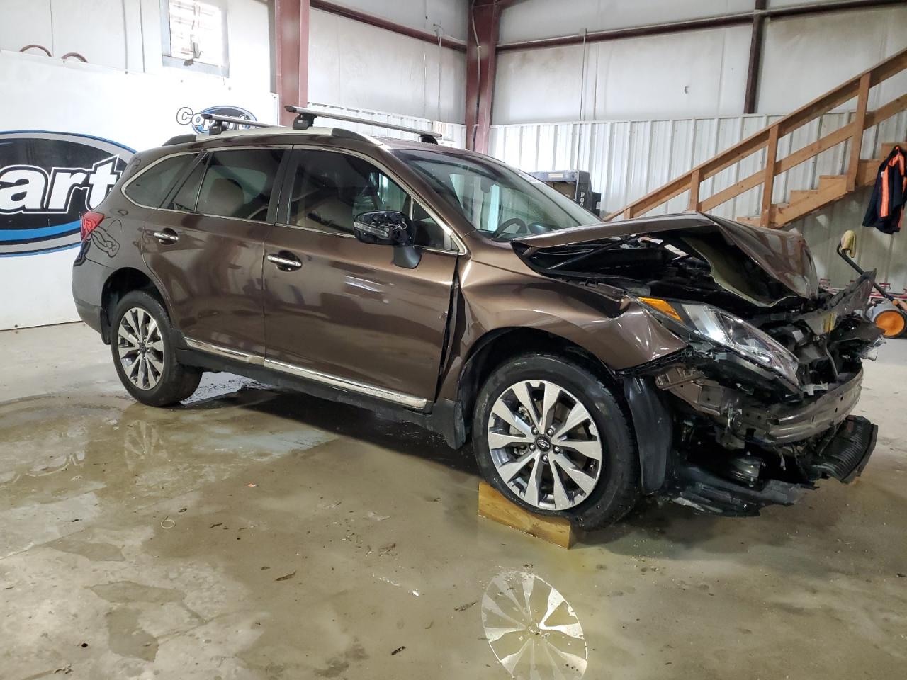 2019 Subaru Outback VIN 4S4BSETC5K3364241 Copart auction photo, front end / minor dent/scratches damage thumbnail 4