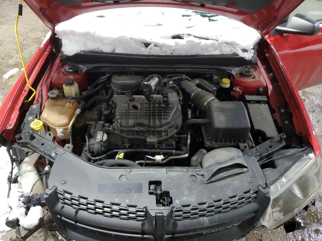 2014 Dodge Avenger VIN 1C3CDZAG6EN104492 Copart auction photo, front end / rear end damage thumbnail 12