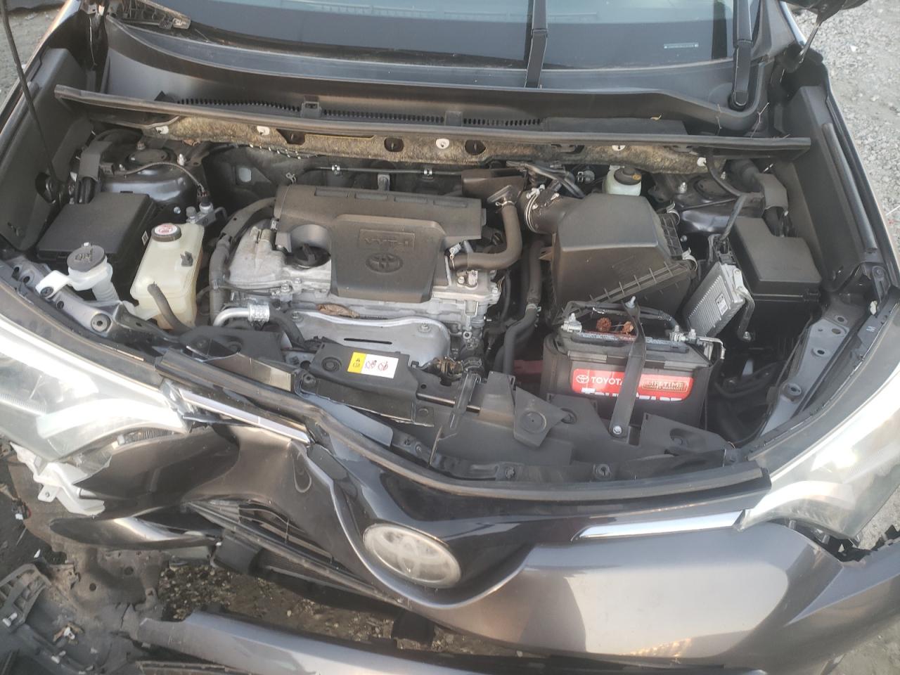 2017 Toyota RAV 4 VIN JTMYFREV9HJ141228 Copart auction photo, front end / side damage thumbnail 13