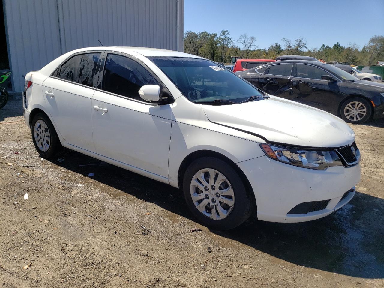 2010 KIA Forte VIN KNAFU4A25A5812126 Copart auction photo, rear end / front end damage thumbnail 4