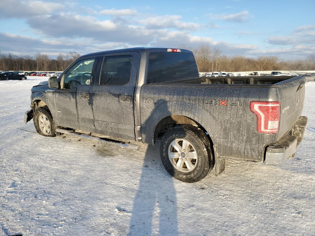 2017 Ford F-150 VIN 1FTEW1EP0HFB67435 Copart auction photo, front end / undercarriage damage thumbnail 2